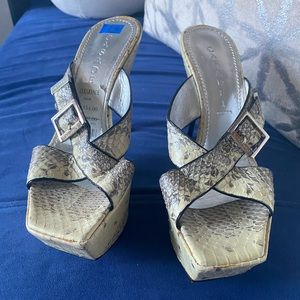 Casadei Stilettos Sandals Heels 7 1/2